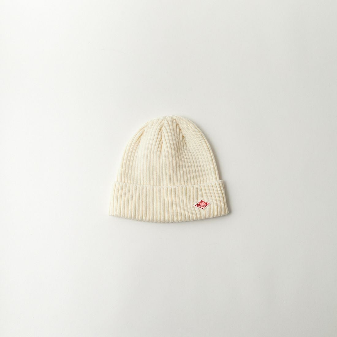 DANTON [ダントン] リブニットキャップ [DT-H0234BLG] IVORY