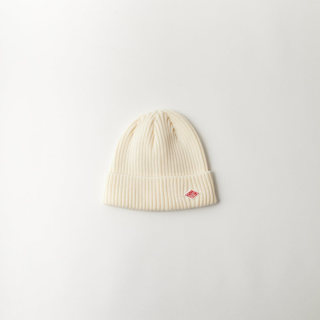 DANTON [ダントン] リブニットキャップ [DT-H0234BLG] IVORY