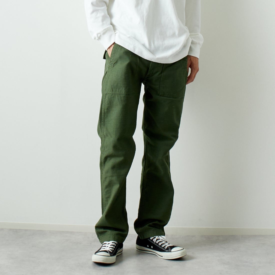 orSlow [オアスロウ] スリムフィット ファティーグパンツ [01-5032 