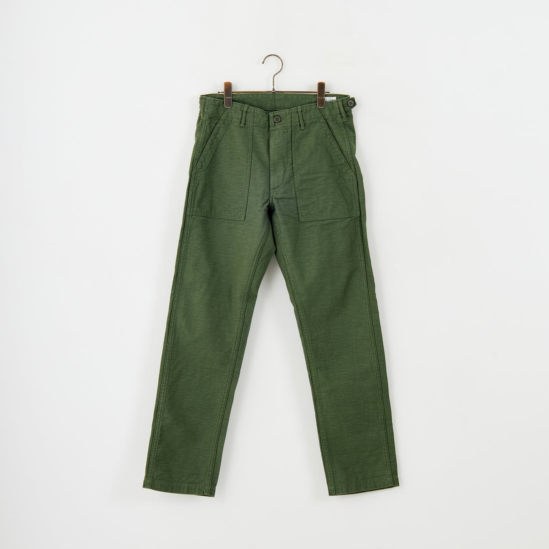 orSlow [オアスロウ] スリムフィット ファティーグパンツ [01-5032] 16 GREEN