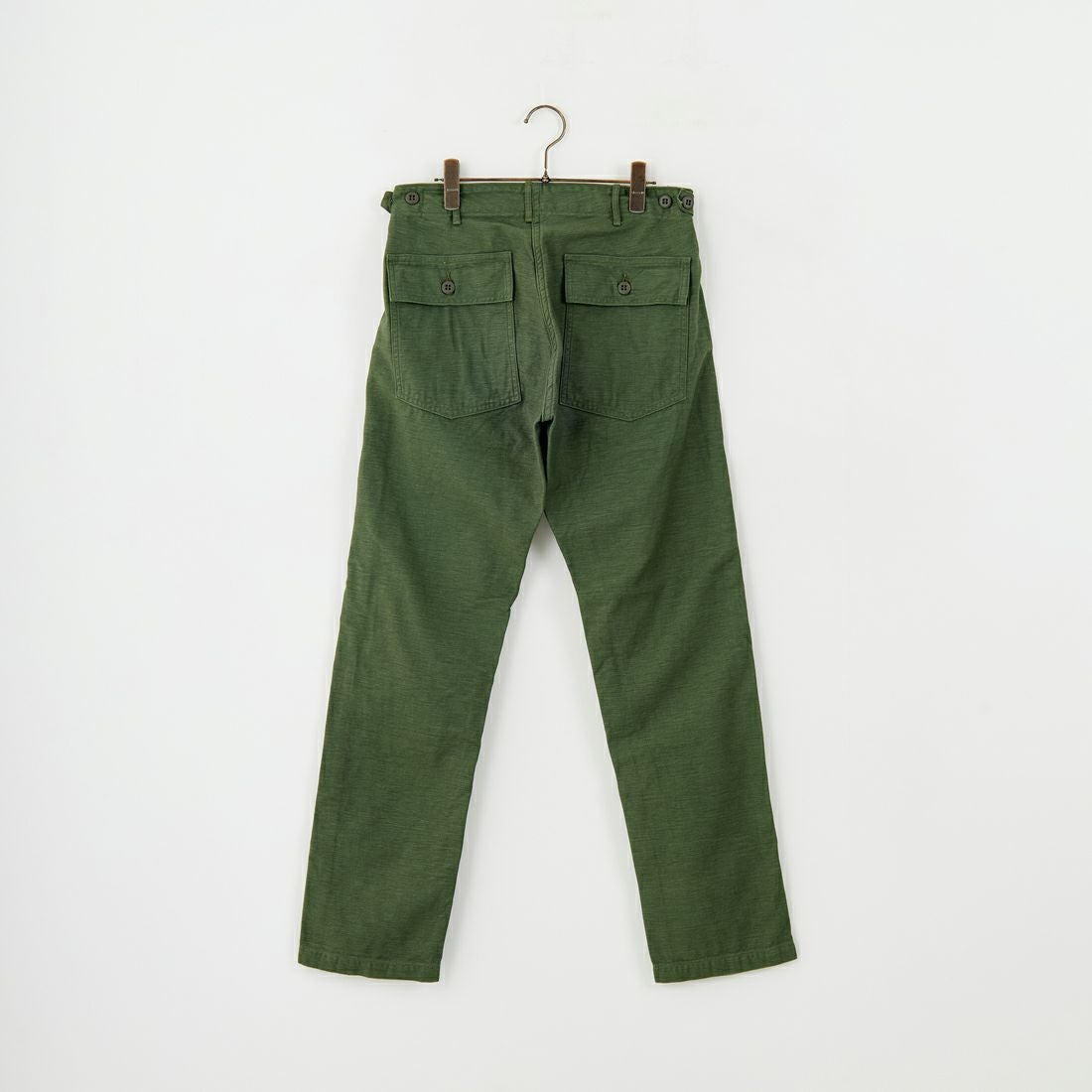 orSlow [オアスロウ] スリムフィット ファティーグパンツ [01-5032] 16 GREEN