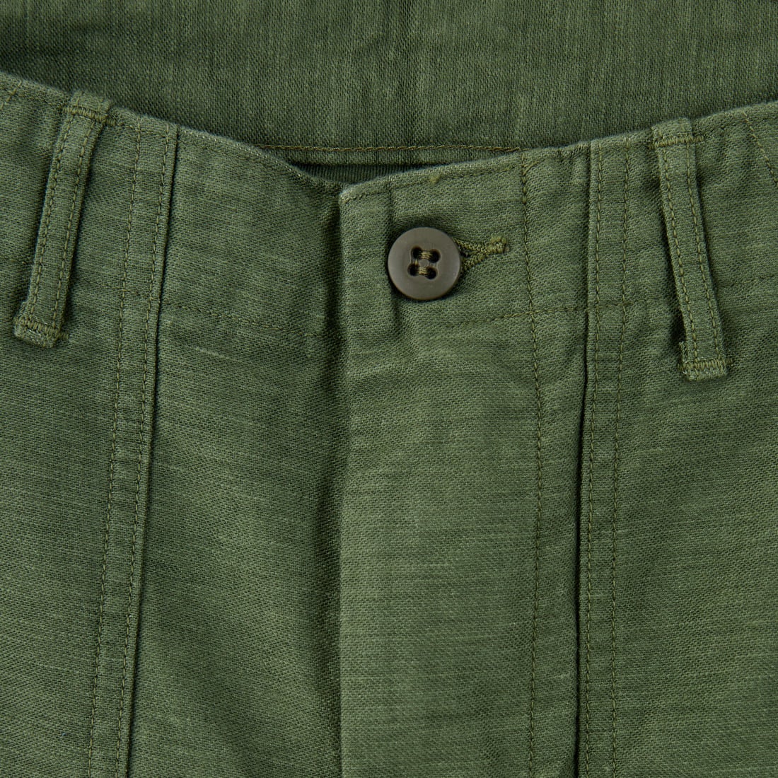 orSlow [オアスロウ] スリムフィット ファティーグパンツ [01-5032] 16 GREEN