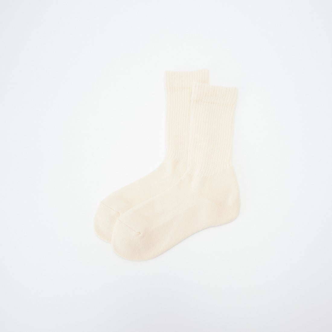 ROTOTO [ロトト] オーガニックコットンソックス [R1123] ECRU
