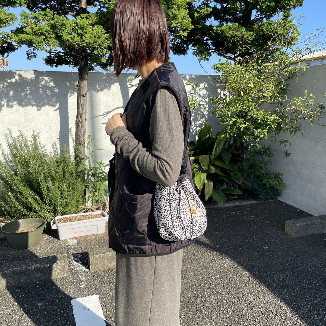 KELTY [ケルティ] DP 巾着ショルダーバッグ [32592431] BEIGE DAL