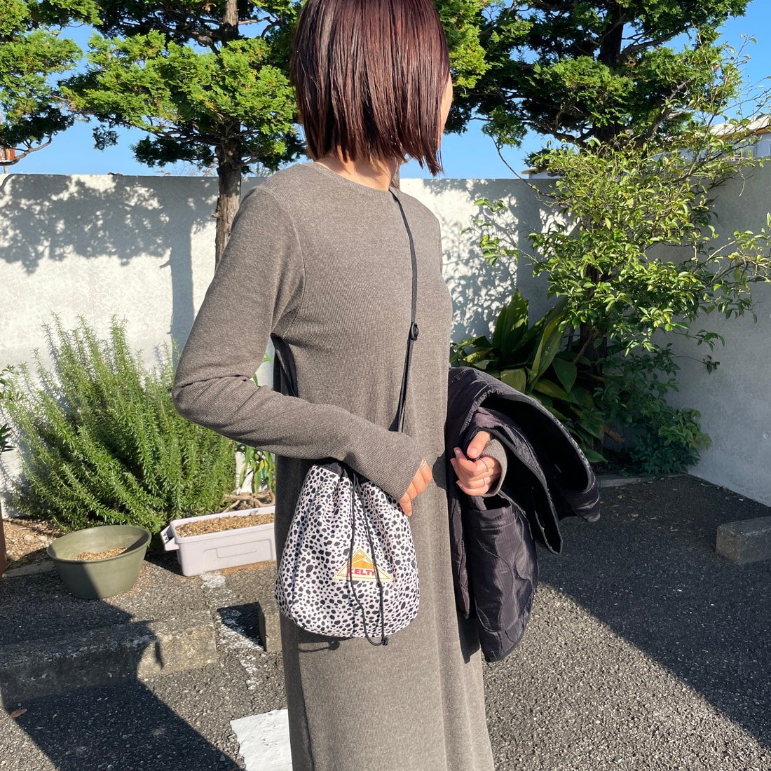 KELTY [ケルティ] DP 巾着ショルダーバッグ [32592431] BEIGE DAL