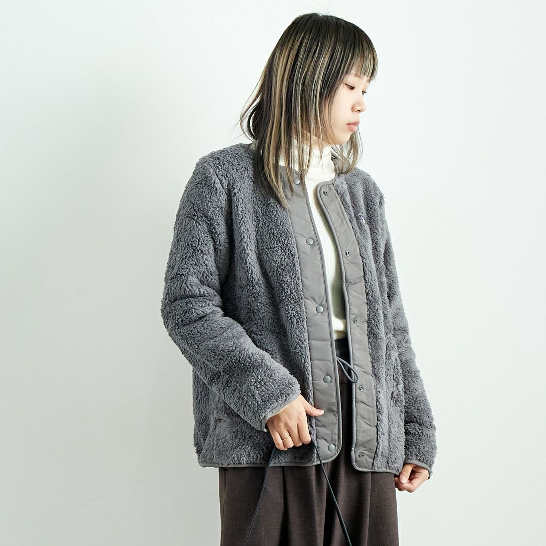 patagonia [パタゴニア] キッズ ロス ガトス カーディガン [65440] FGE &&モデル身長：167cm 着用サイズ：KID-XXL&&