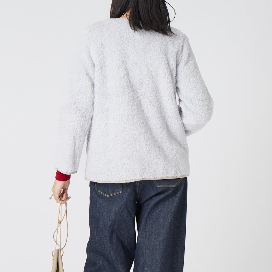 patagonia [パタゴニア] キッズ ロス ガトス カーディガン [65440] CRGY &&モデル身長：162cm 着用サイズ：KID-XL&&