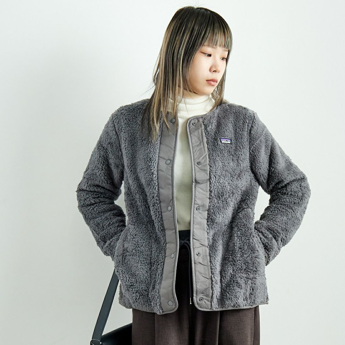 patagonia [パタゴニア] キッズ ロス ガトス カーディガン [65440] FGE &&モデル身長：167cm 着用サイズ：KID-XXL&&
