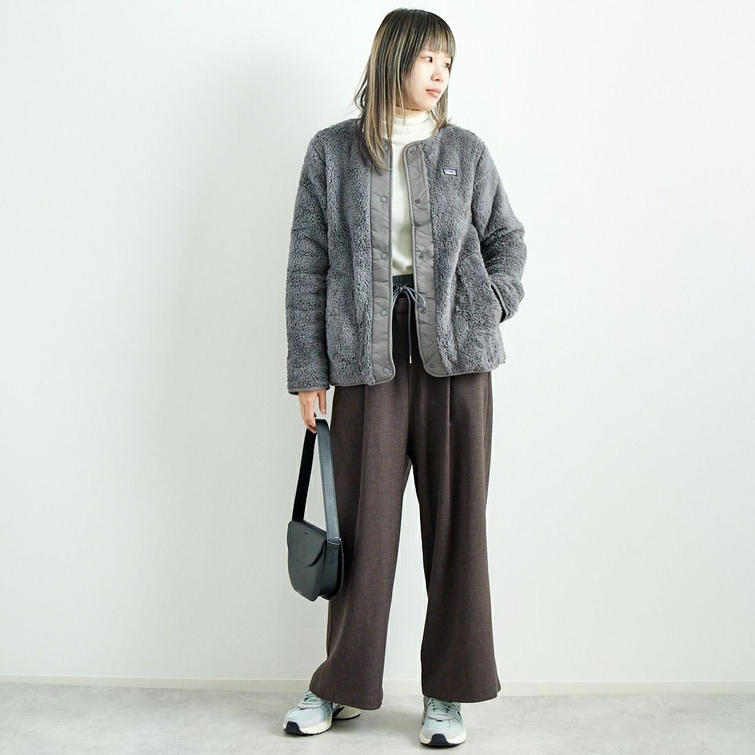 patagonia [パタゴニア] キッズ ロス ガトス カーディガン [65440] FGE &&モデル身長：167cm 着用サイズ：KID-XXL&&