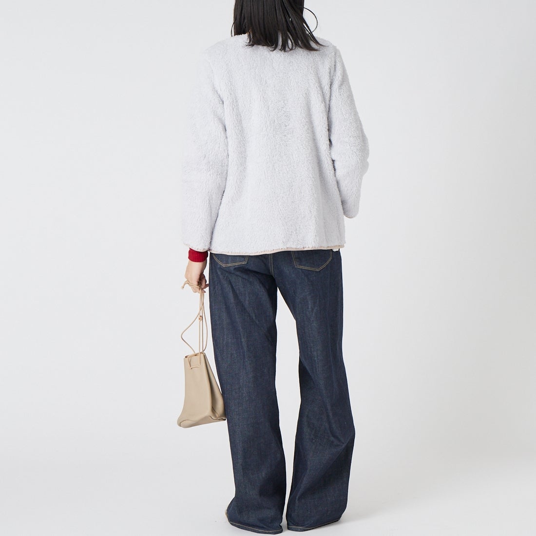 patagonia [パタゴニア] キッズ ロス ガトス カーディガン [65440] CRGY &&モデル身長：162cm 着用サイズ：KID-XL&&