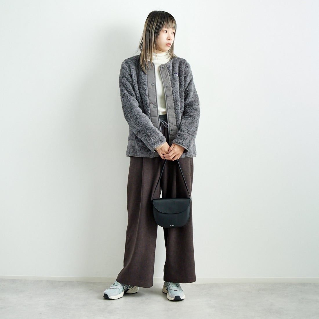 patagonia [パタゴニア] キッズ ロス ガトス カーディガン [65440] FGE &&モデル身長：167cm 着用サイズ：KID-XXL&&