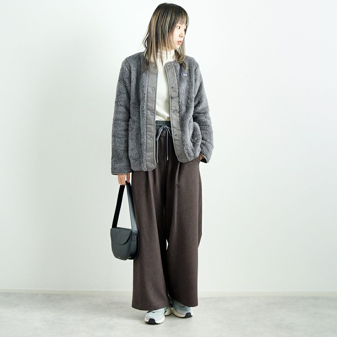 patagonia [パタゴニア] キッズ ロス ガトス カーディガン [65440] FGE &&モデル身長：167cm 着用サイズ：KID-XXL&&