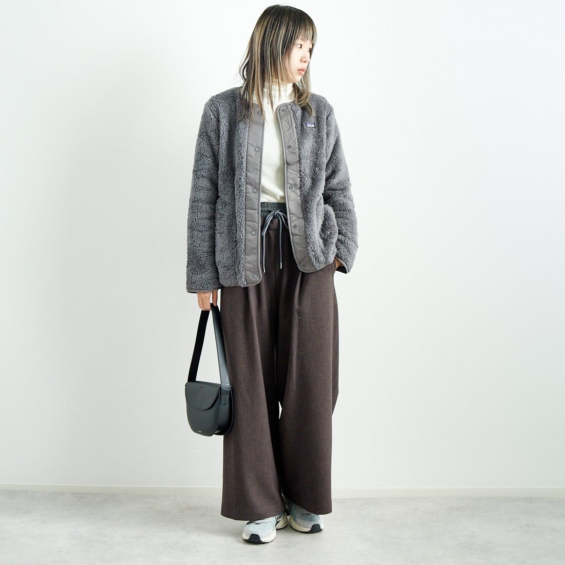 patagonia [パタゴニア] キッズ ロス ガトス カーディガン [65440] FGE &&モデル身長：167cm 着用サイズ：KID-XXL&&