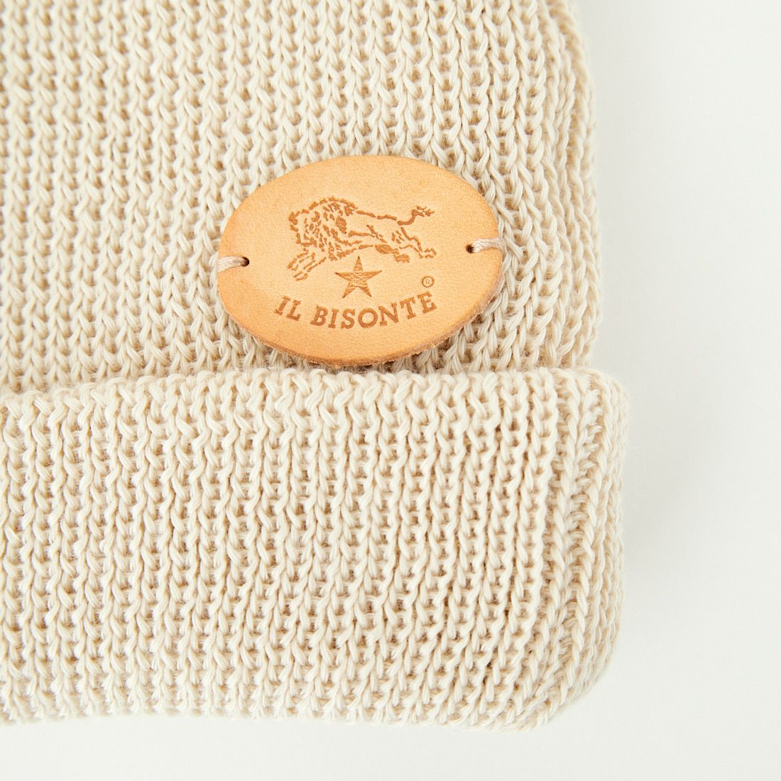 IL BISONTE [イルビゾンテ] ニットキャップ [54232309180] 80 ｱｲﾎﾞﾘｰ