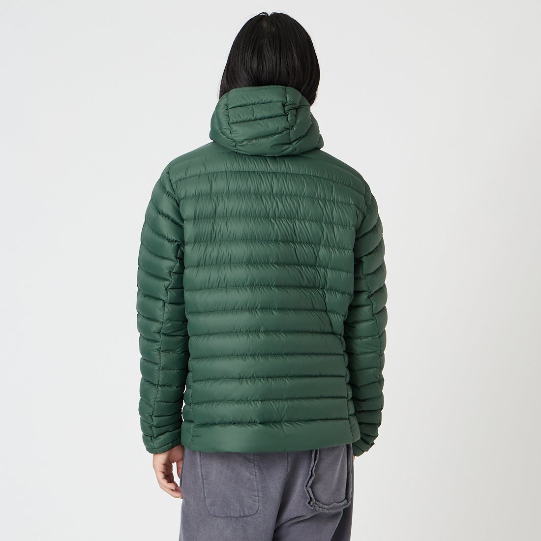 patagonia [パタゴニア] メンズ ダウン セーター フーディ [84702] TLGR &&モデル身長：175cm 着用サイズ：M&&