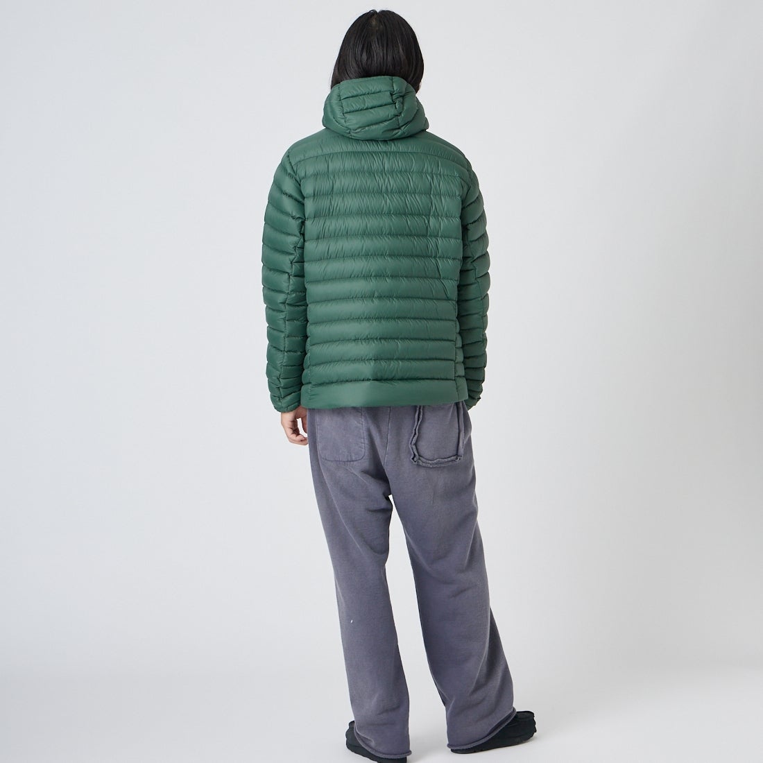 patagonia [パタゴニア] メンズ ダウン セーター フーディ [84702] TLGR &&モデル身長：175cm 着用サイズ：M&&