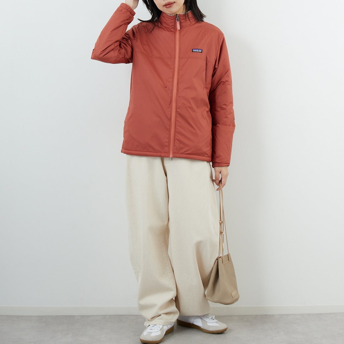 patagonia [パタゴニア] ボーイズ フォーインワン エブリデー ジャケット [68035] PTRE &&モデル身長：162cm 着用サイズ：KID-XXL&&