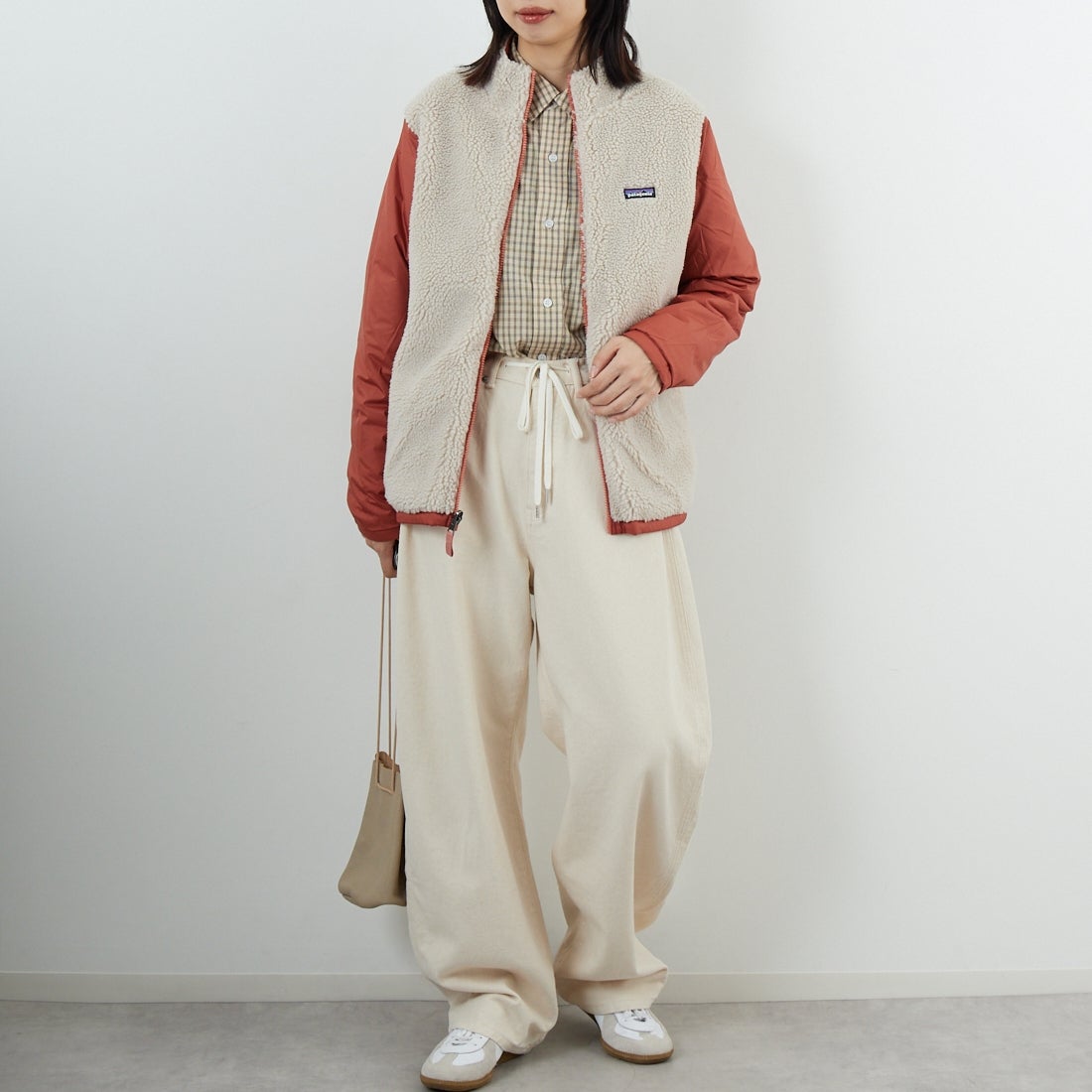 patagonia [パタゴニア] ボーイズ フォーインワン エブリデー ジャケット [68035] PTRE &&モデル身長：162cm 着用サイズ：KID-XXL&&