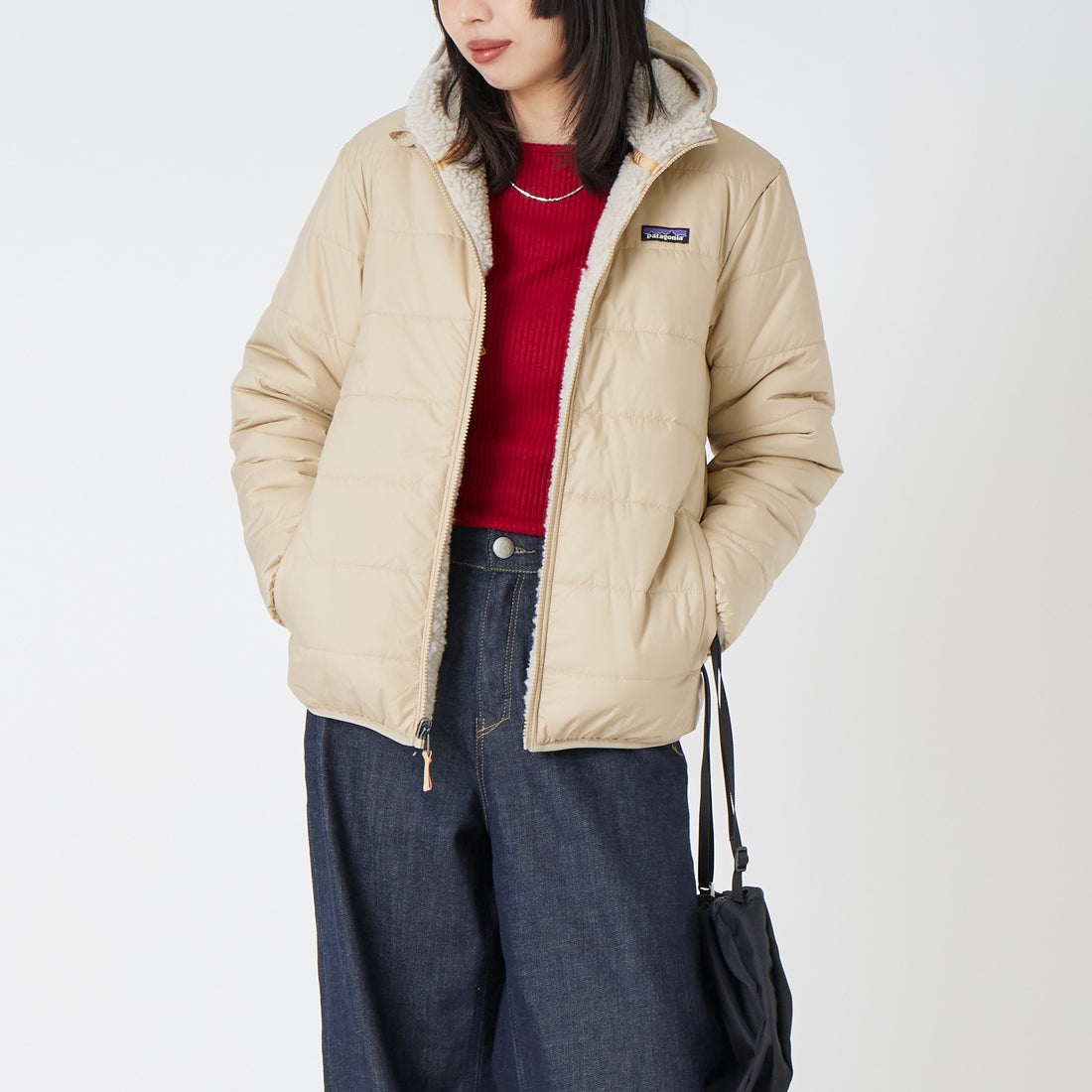 ORTN&&モデル身長：162cm 着用サイズ：KID-XL&&