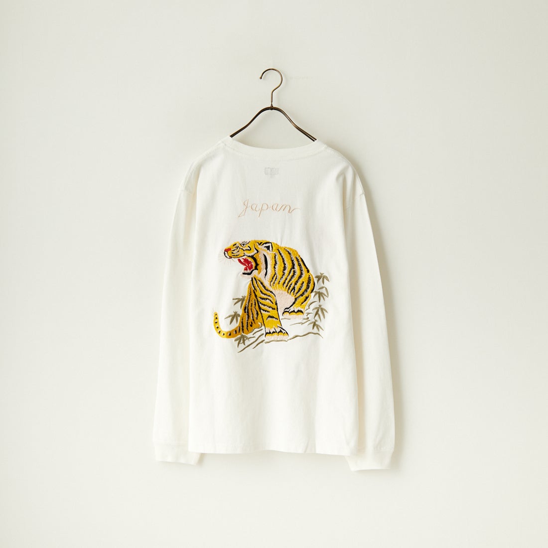 TAILOR TOYO [テーラートウヨウ] ロングスリーブTシャツTIGER [TT69298] 101 WHITE