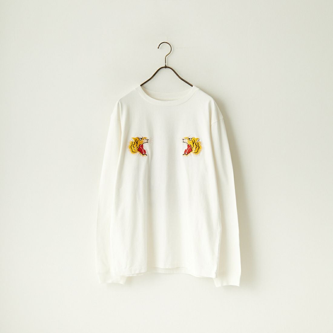 TAILOR TOYO [テーラートウヨウ] ロングスリーブTシャツTIGER [TT69298] 101 WHITE