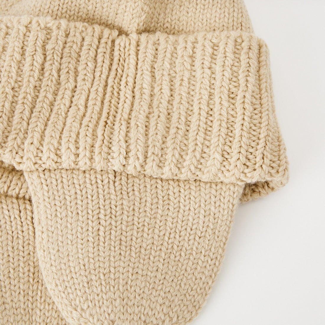 RACAL [ラカル] 耳当て付きニットキャップ [RL-21-1179] IVORY