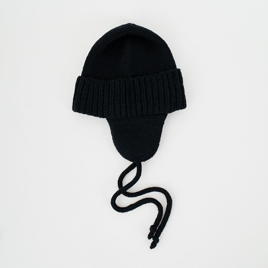 RACAL [ラカル] 耳当て付きニットキャップ [RL-21-1179] BLACK