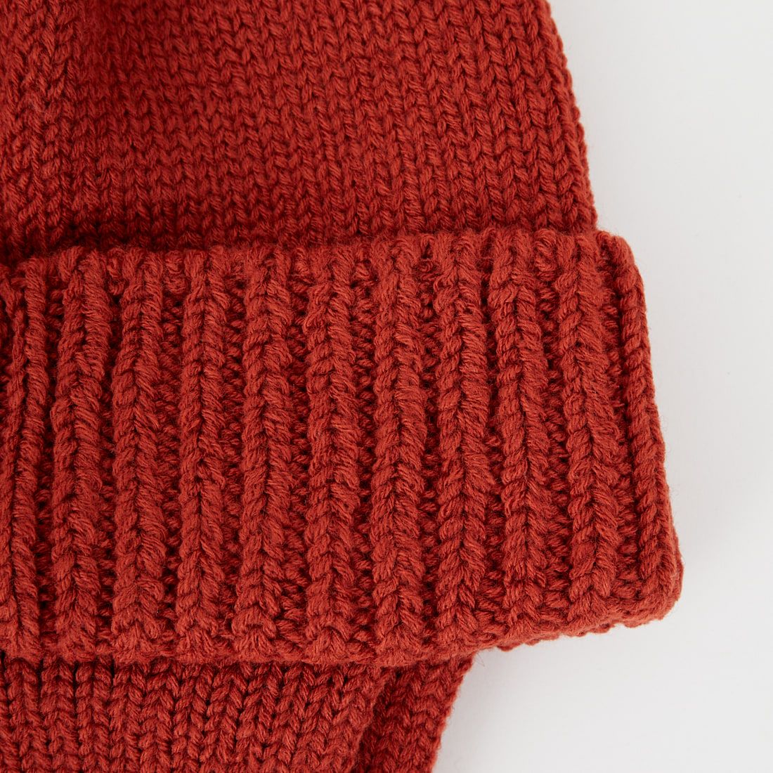 RACAL [ラカル] 耳当て付きニットキャップ [RL-21-1179] ORANGE