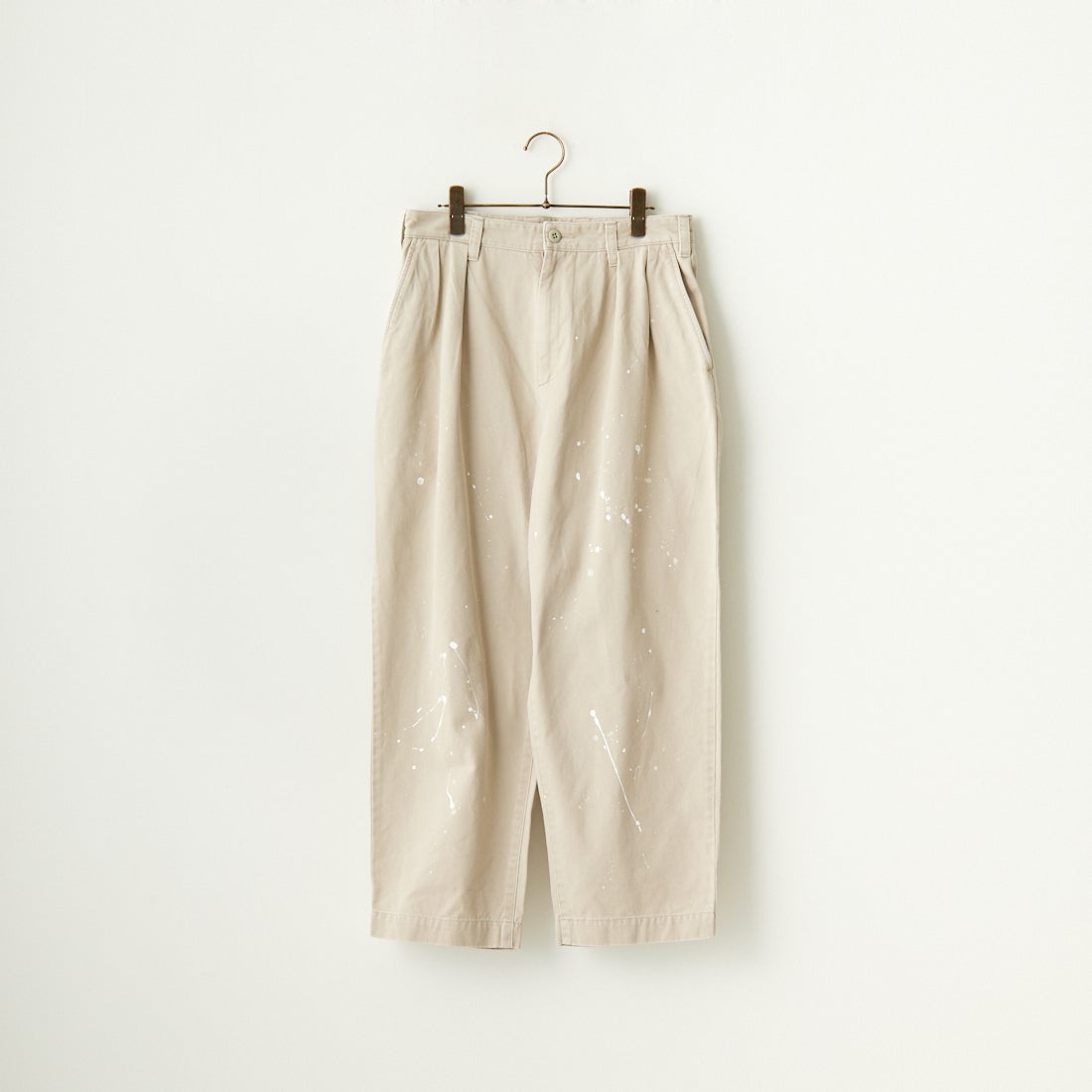 VALTA [ヴァルタ] 別注 タックワイドパンツ [VA23SS3035P-JF] 510 BEIGE