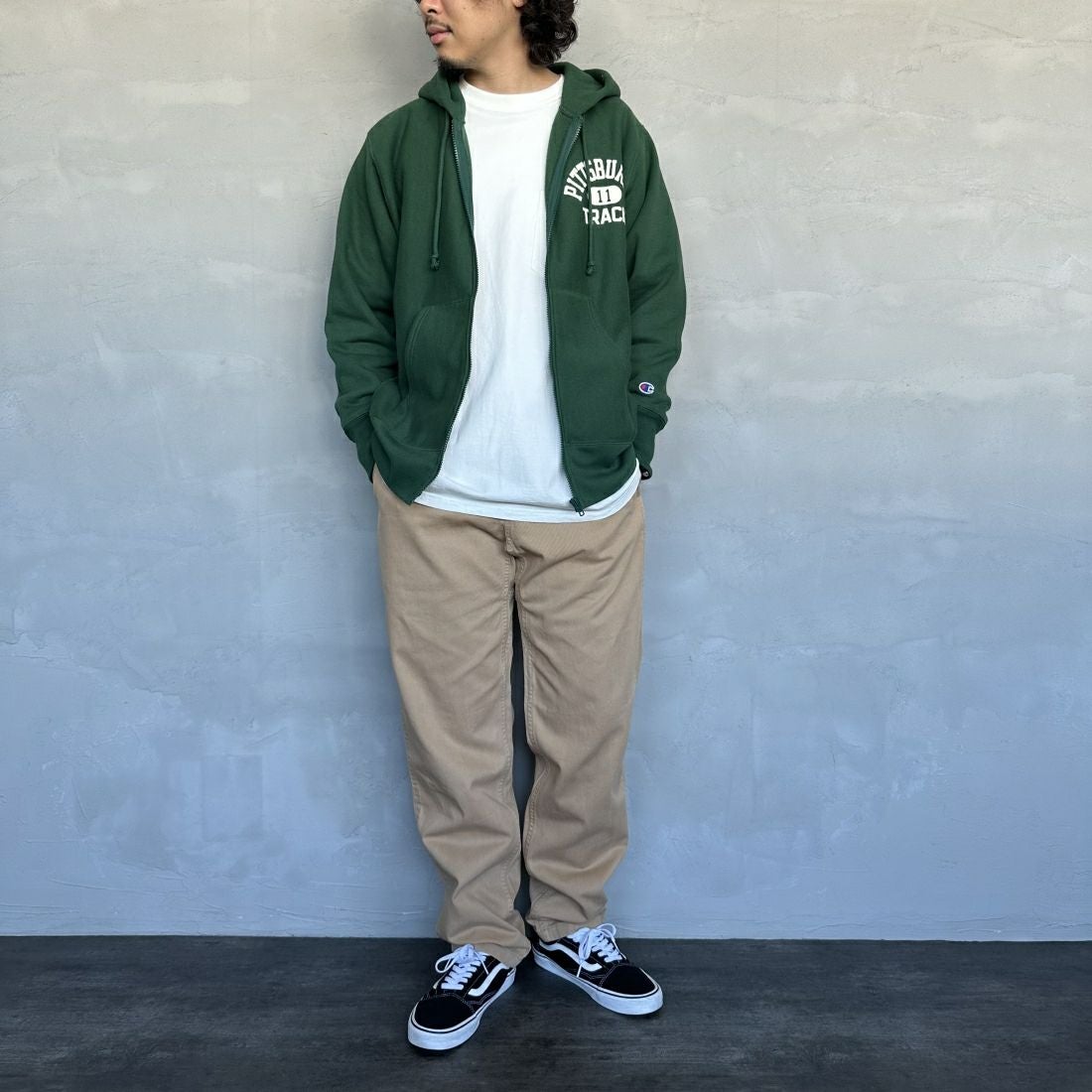 GRAMiCCi [グラミチ] グラミチパンツ [G102-OGT] CHINO &&モデル身長：173cm 着用サイズ：M&&