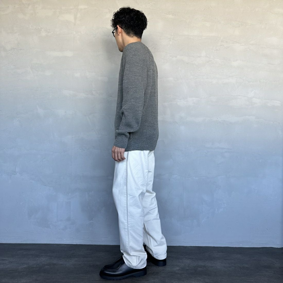 GRAMiCCi [グラミチ] グラミチパンツ [G102-OGT] GREIGE &&モデル身長：168cm 着用サイズ：L&&