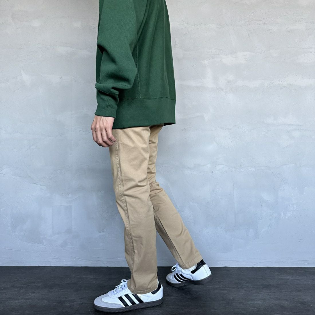 GRAMiCCi [グラミチ] NNパンツクロップド [G109-OGS] CHINO &&モデル身長：168cm 着用サイズ：S&&