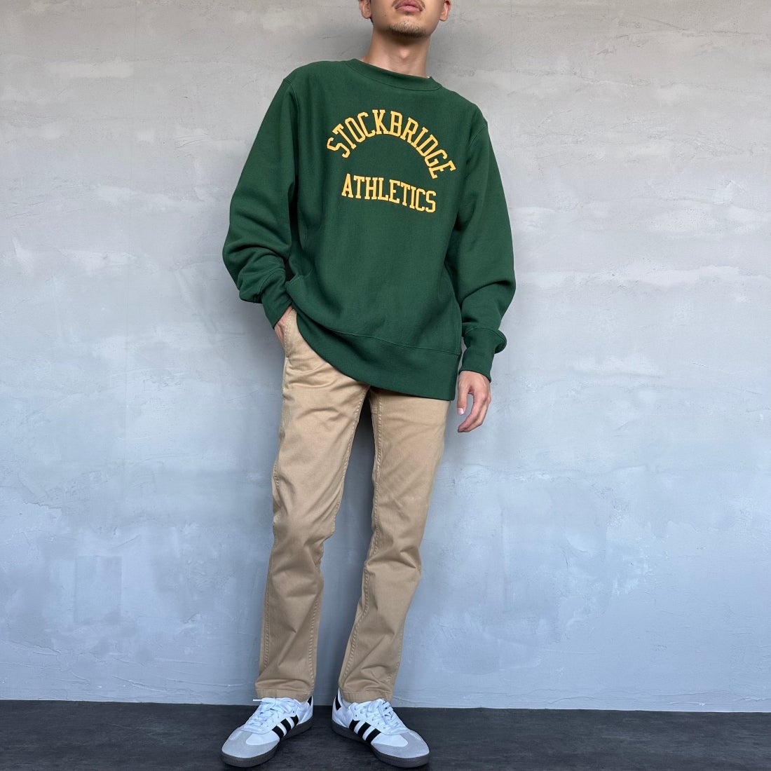 GRAMiCCi [グラミチ] NNパンツクロップド [G109-OGS] CHINO &&モデル身長：168cm 着用サイズ：S&&