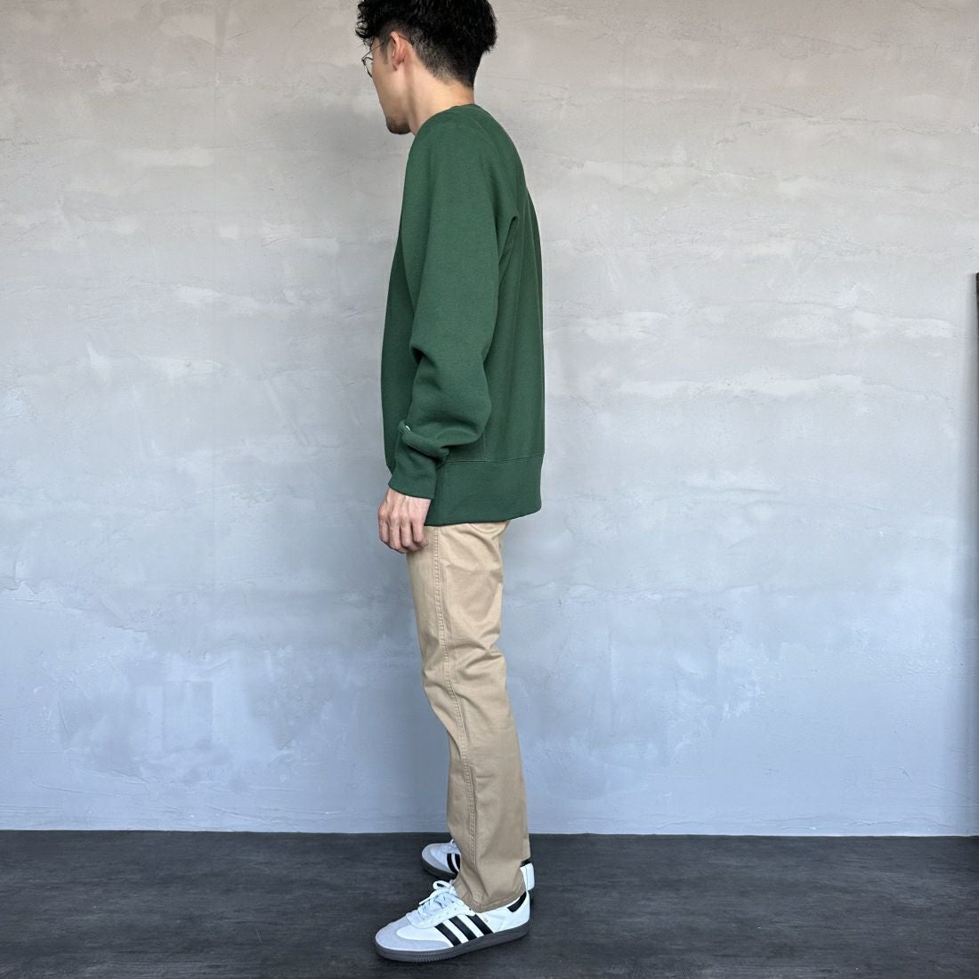 GRAMiCCi [グラミチ] NNパンツクロップド [G109-OGS] CHINO &&モデル身長：168cm 着用サイズ：S&&