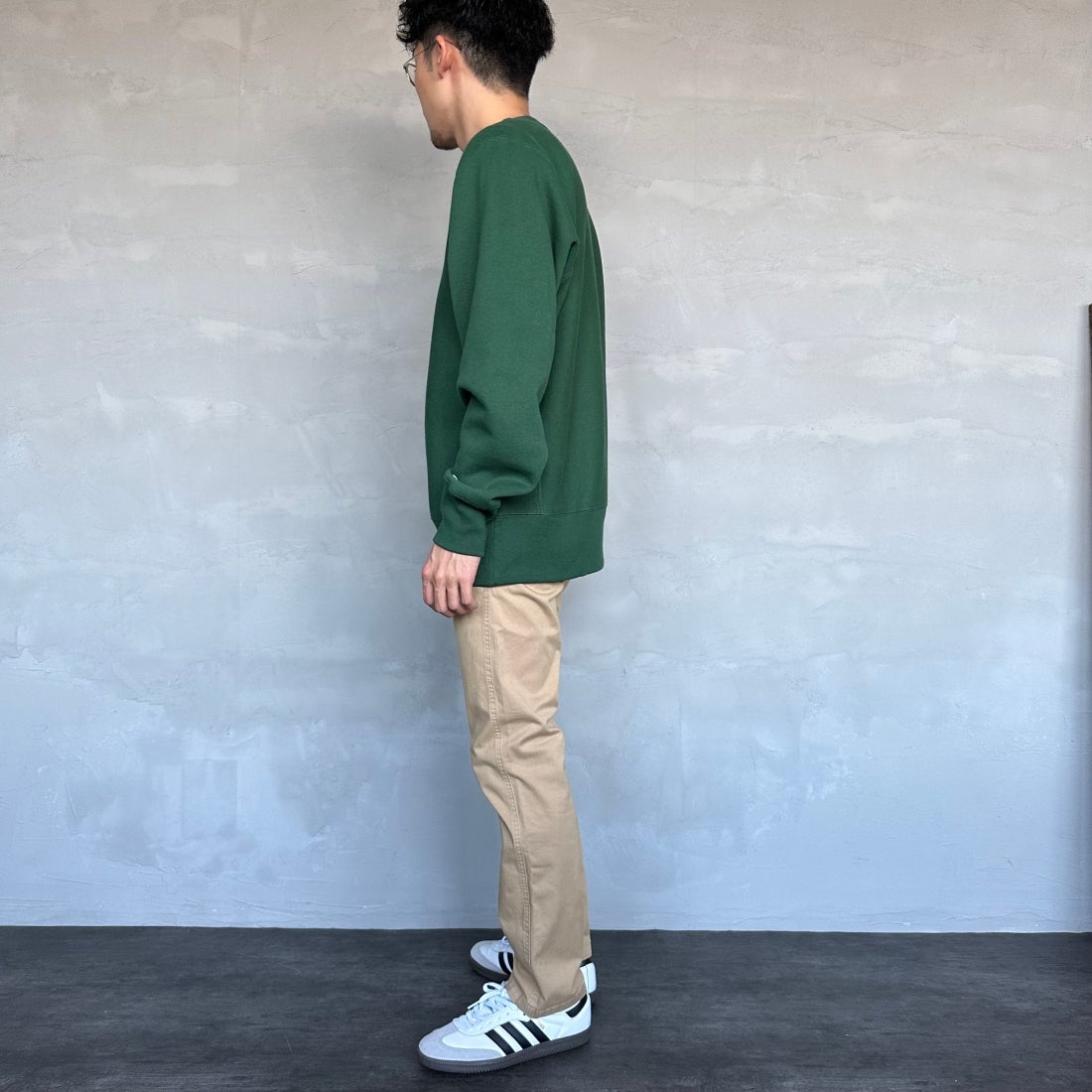 GRAMiCCi [グラミチ] NNパンツクロップド [G109-OGS] CHINO &&モデル身長：168cm 着用サイズ：S&&