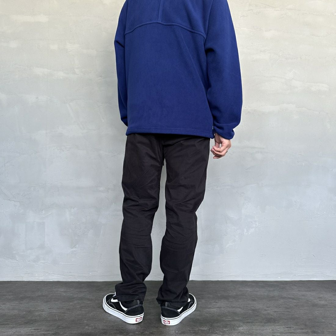 GRAMiCCi [グラミチ] NNパンツクロップド [G109-OGS] BLACK &&モデル身長：173cm 着用サイズ：M&&