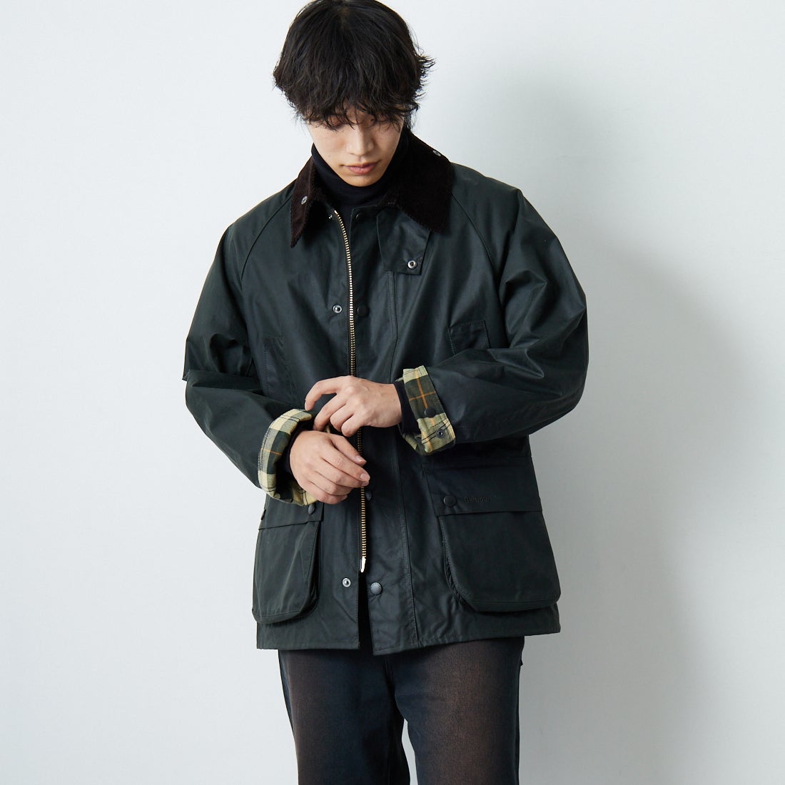Barbour [バブアー] BEDALE/ビデイル ワックス コットン ブルゾン(オーバーサイズ フィット) [MWX1679]