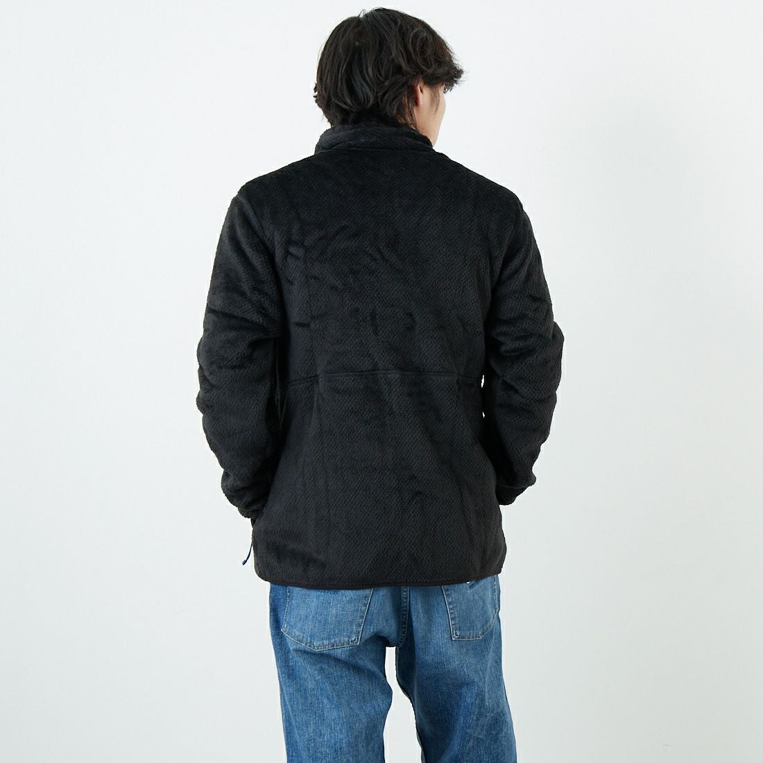 patagonia [パタゴニア] メンズ リツールジャケット [26435] BLK &&モデル身長：179cm 着用サイズ：M&&