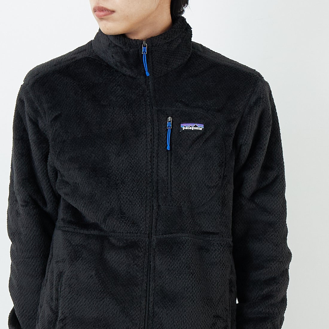 patagonia [パタゴニア] メンズ リツールジャケット [26435] BLK &&モデル身長：179cm 着用サイズ：M&&