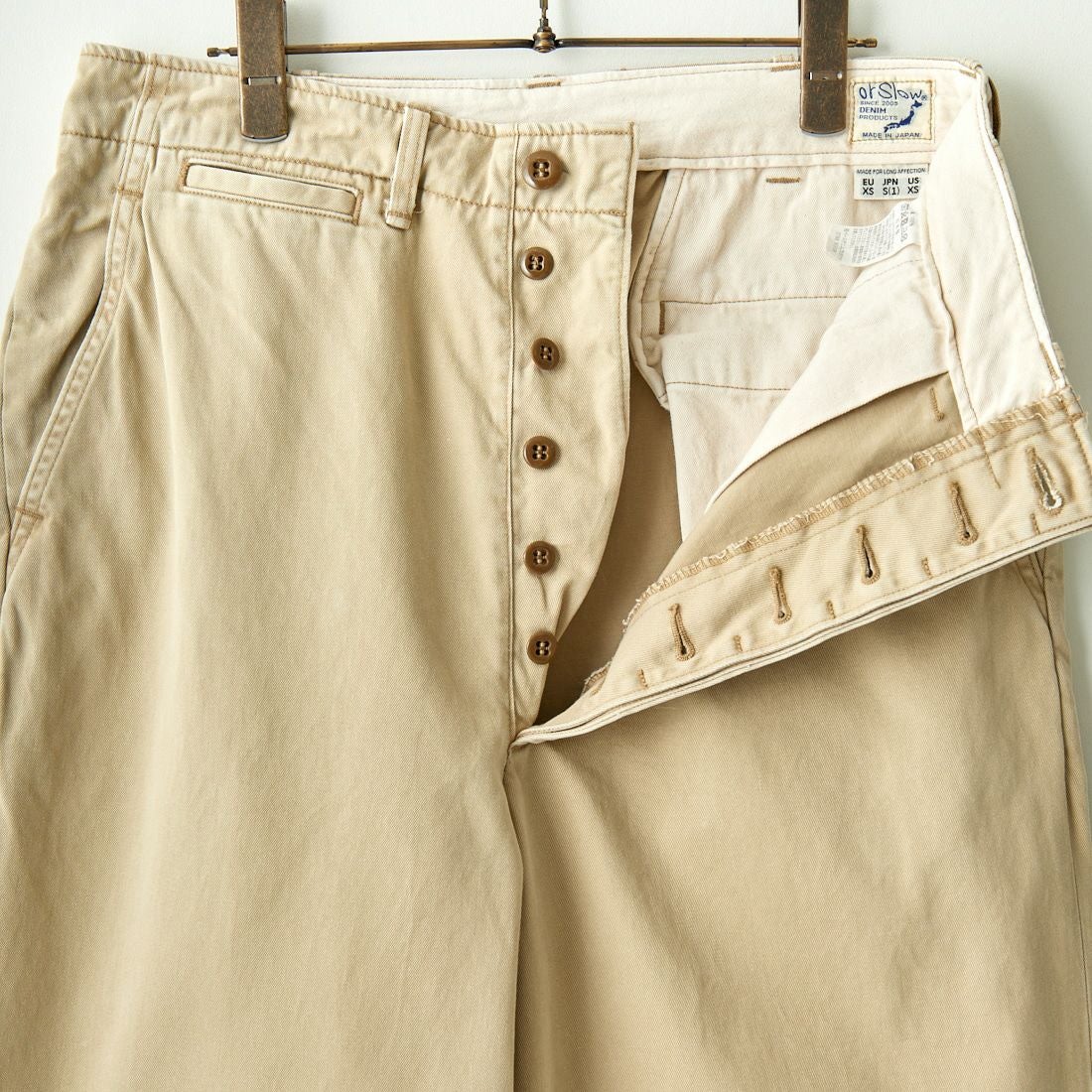 orSlow [オアスロウ] ヴィンテージアーミートラウザーチノパン [03-V5361] 40S KHAKI