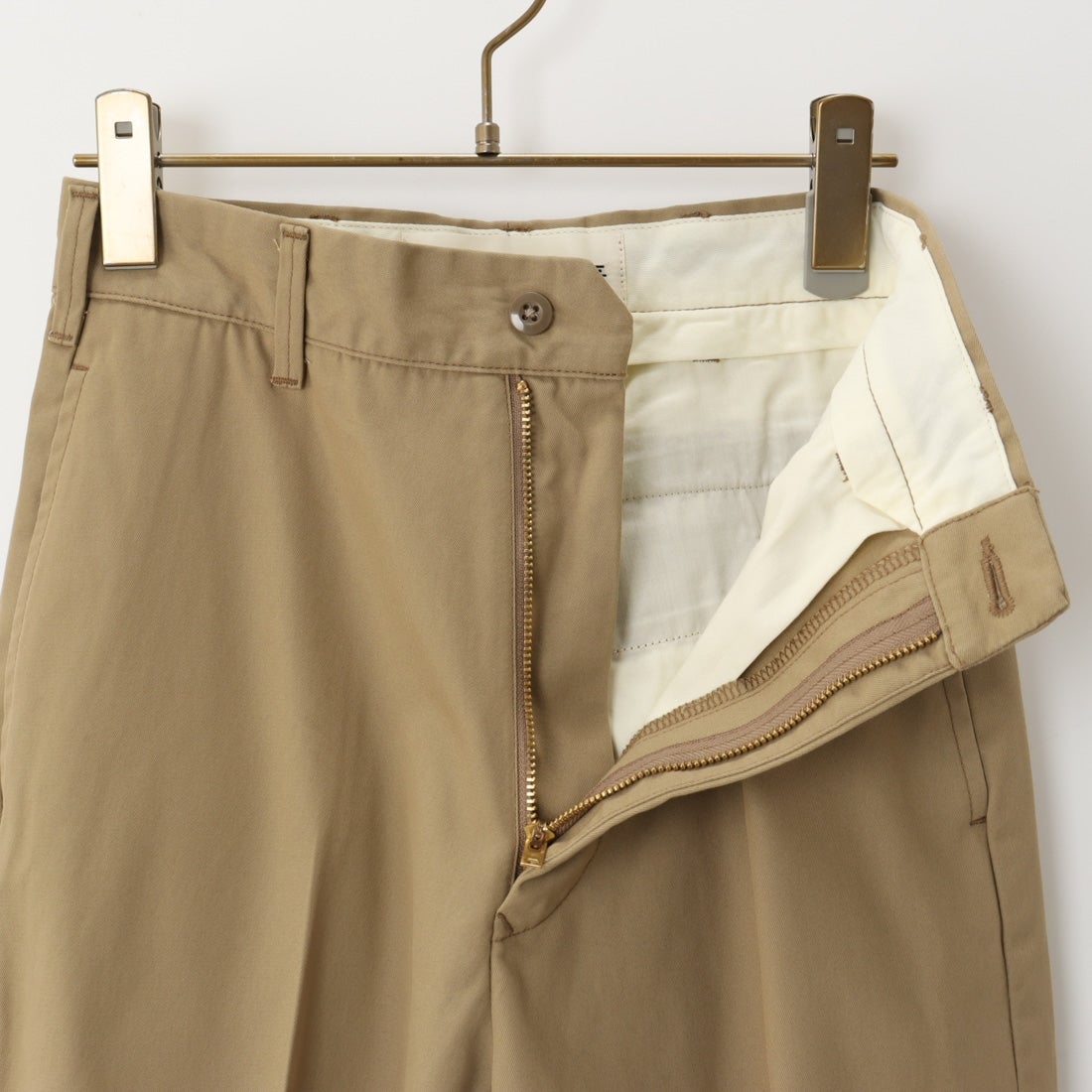 THE SHINZONE [ザ シンゾーン] ウォッシュド ハイウエストチノパン [23MMSPA07] 41 BEIGE