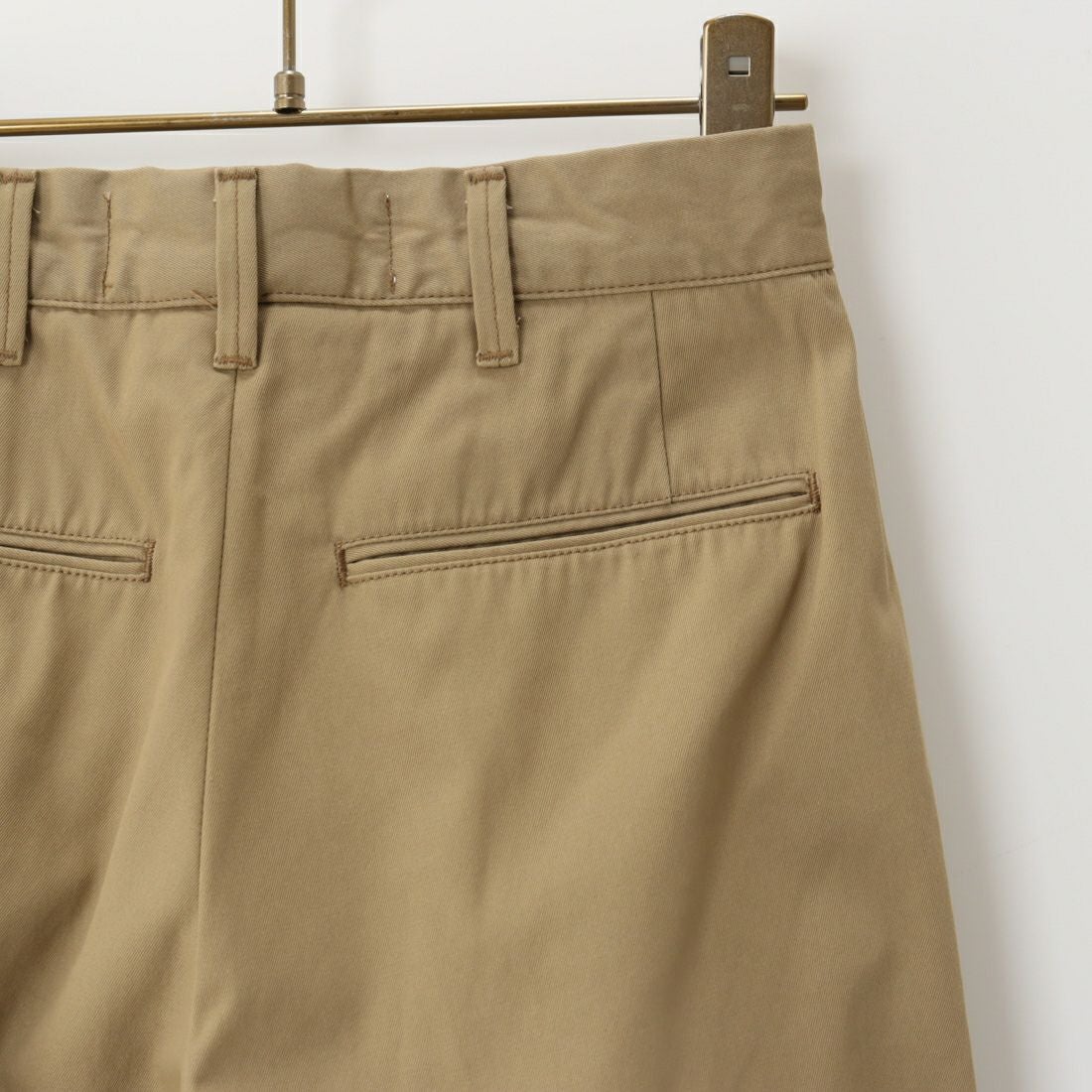 THE SHINZONE [ザ シンゾーン] ウォッシュド ハイウエストチノパン [23MMSPA07] 41 BEIGE