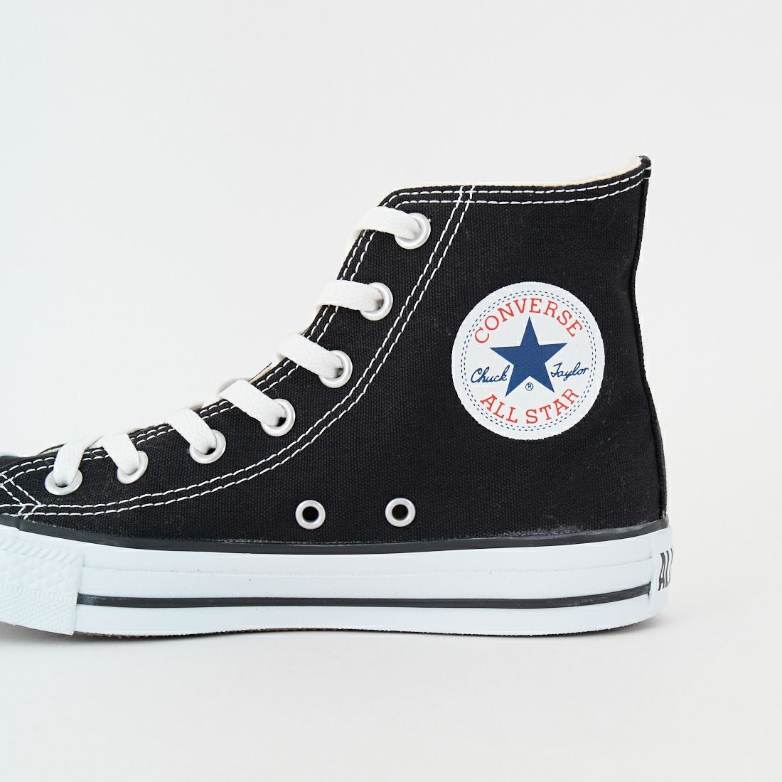CONVERSE [コンバース] オールスターHI キャンバススニーカー [CANVAS-AS-HI] BLACK