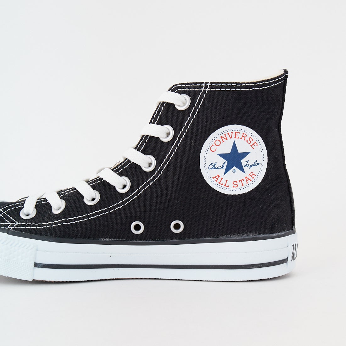 CONVERSE [コンバース] オールスターHI キャンバススニーカー [CANVAS-AS-HI] BLACK