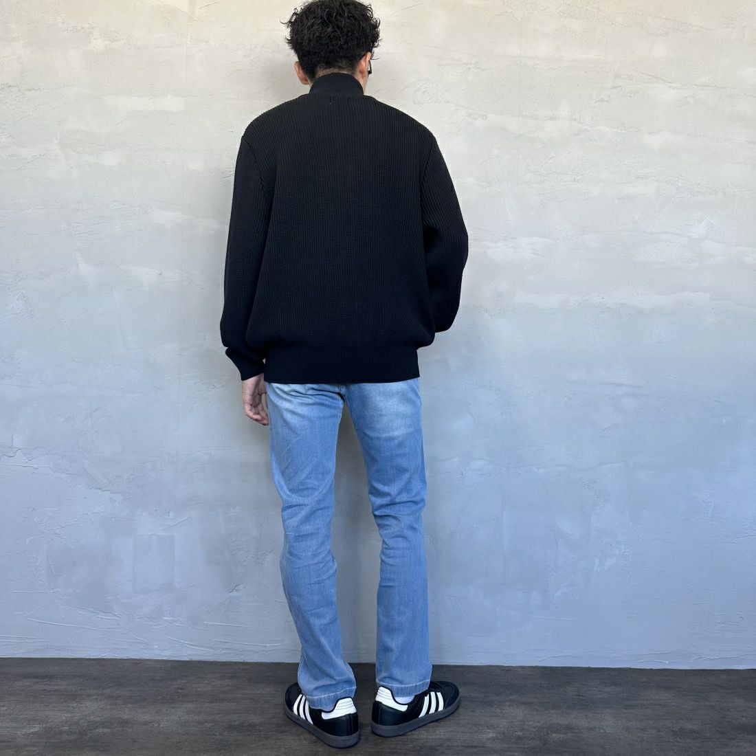 GRAMiCCi [グラミチ] ストレッチデニムNNパンツ クロップド [G112-OGSD] MEDIUM USE &&モデル身長：168cm 着用サイズ：S&&