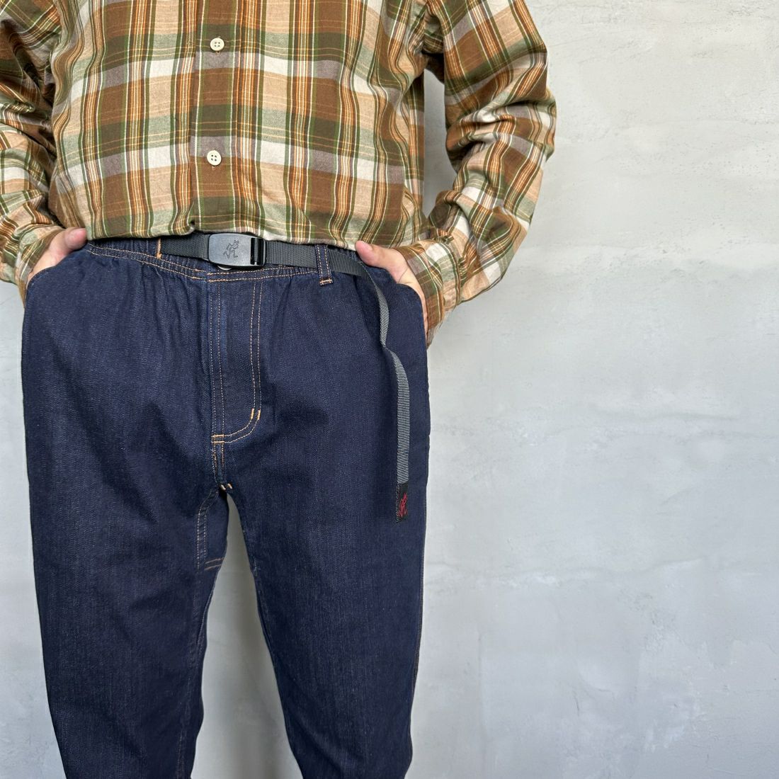 GRAMiCCi [グラミチ] ストレッチデニムNNパンツ クロップド [G112-OGSD] ONE WASH