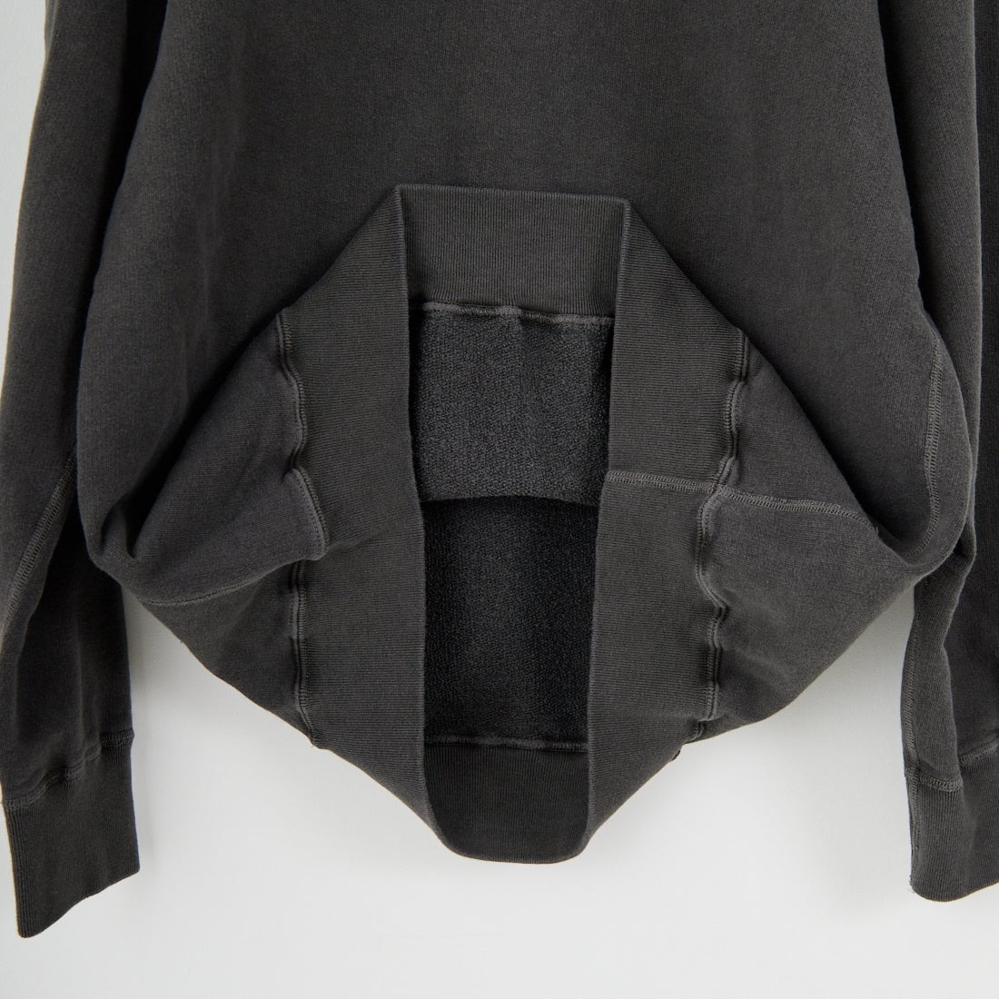 Good On [グッドオン] ラグランクルーネックスウェット [GOBW-101] P-BLACK