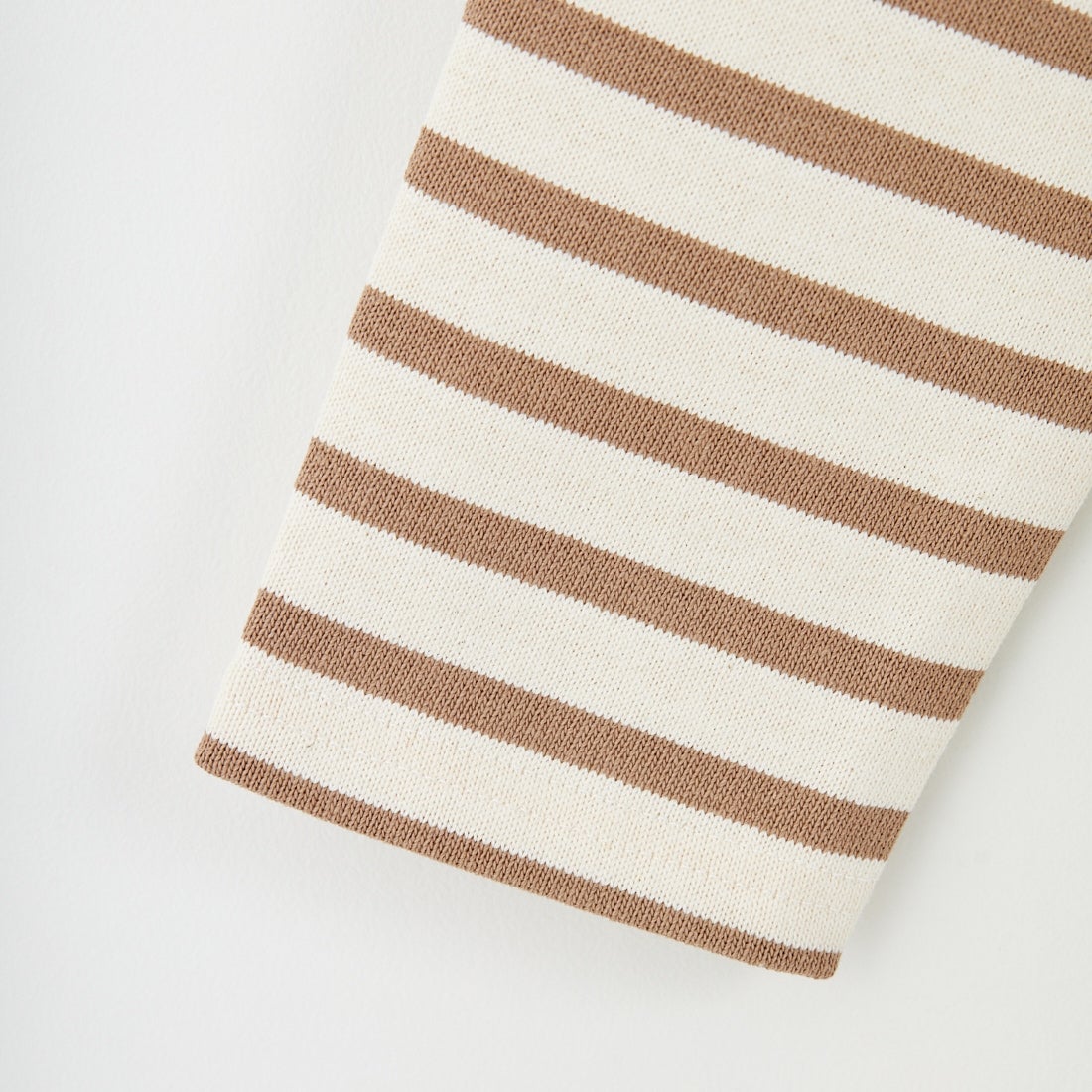 ST.JAMES [セントジェームス] バスクボーダーロングスリーブTシャツ [OUESSANT] ECR/HAM