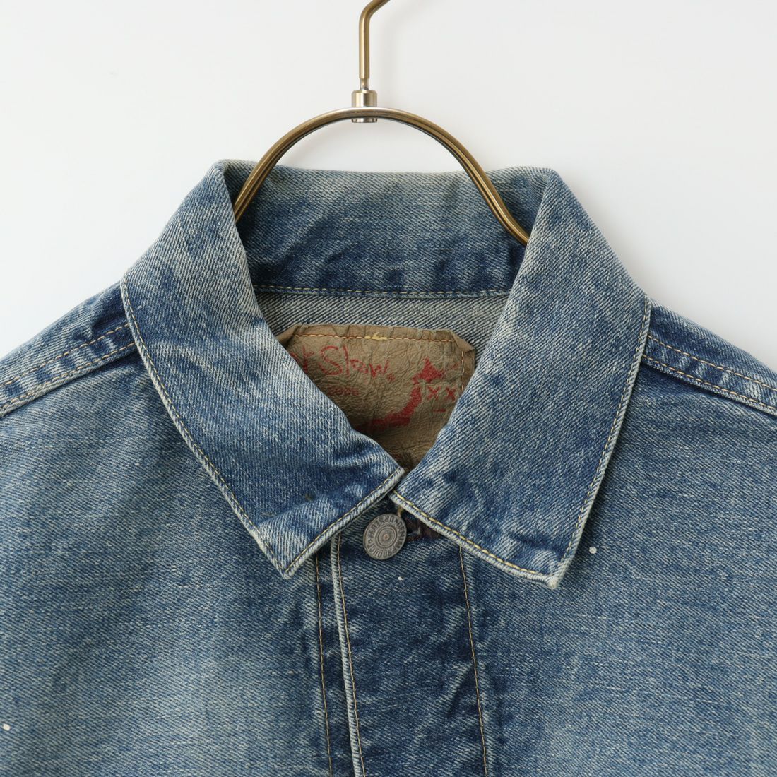 orSlow [オアスロウ] 別注 TYPE2 1950Sプリーツフロントデニムジャケット [81-6002-JF] 97 DENIM U