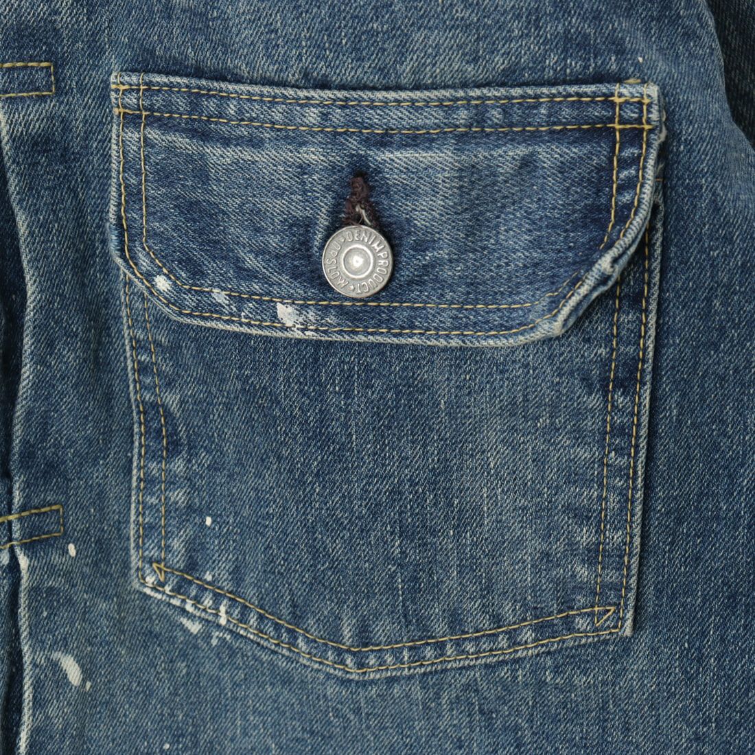 orSlow [オアスロウ] 別注 TYPE2 1950Sプリーツフロントデニムジャケット [81-6002-JF] 97 DENIM U